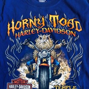 Vintage Horny Toad Harley Davidson T-shirt